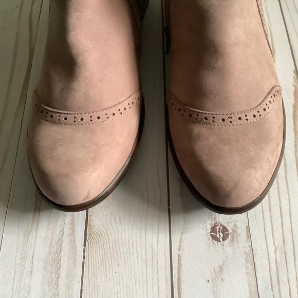 NAOT| Nefasi Ankle Boot Oxford Style Perforated Sz 10 Dusty Rose - Picture 4 of 11